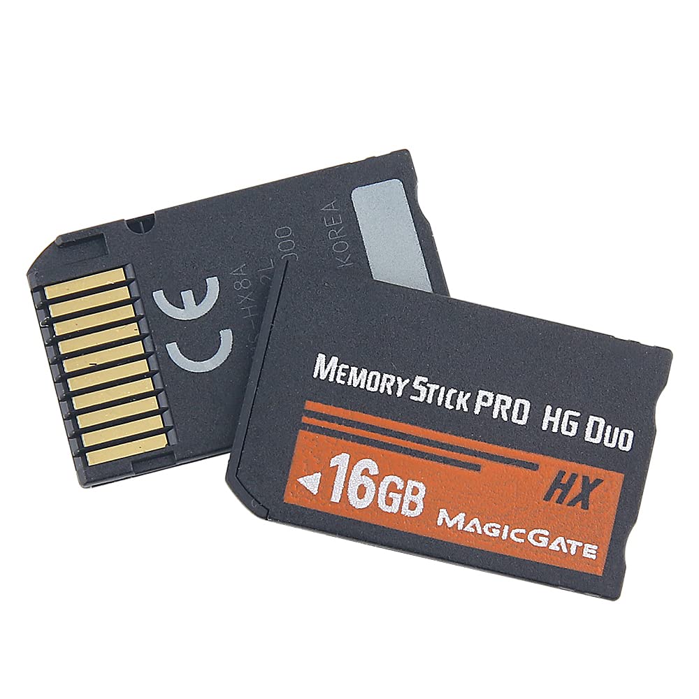 MemoryStick Pro-HG Duo Carte mémoire PSP compatible avec appareil photo Sony PSP1000 2000 3000 16 Go