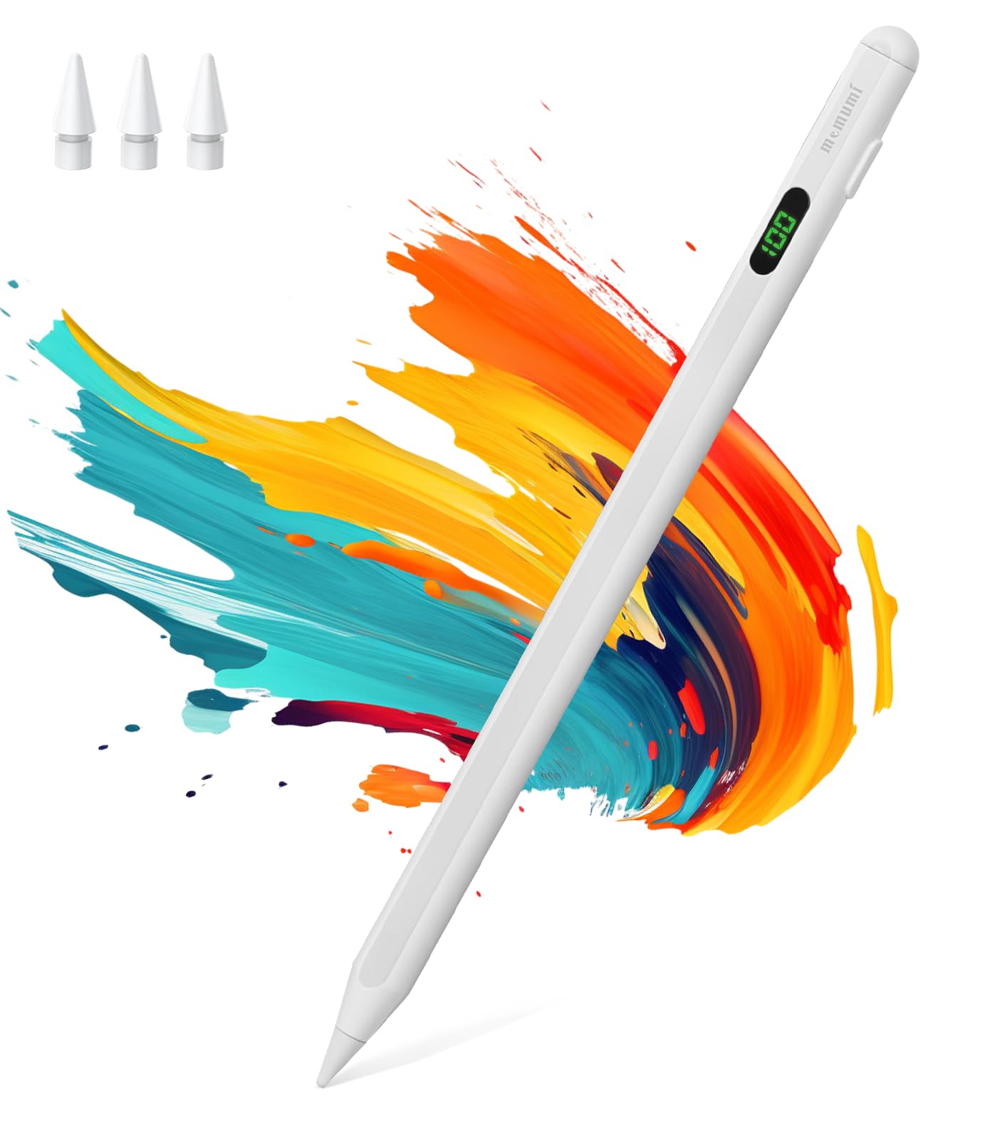  Penna stilo memumi per iPad Pro 1|9", con sensore magnetico e inclinazione
| Penna stilo memumi per iPad Air 4, con sen