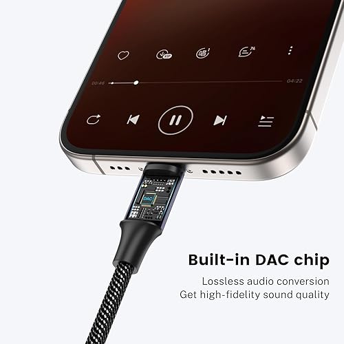 Miniatura 3 de MOSWAG Adaptador USB tipo C a conector de auriculares de 0.138 in, adaptador de audio USB C a cable auxiliar para Samsung Galaxy S23 S22 S21 S20