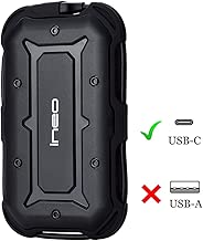 APRIME ineo USB-C Rugged Shockproof Waterproof External Portable Hard Drive Build-in WD Blue for MacBook Pro & iMac Pro 2017-19 & New MacBook Air Late 2018~ (1TB for Mac USB-C) - coolthings.us