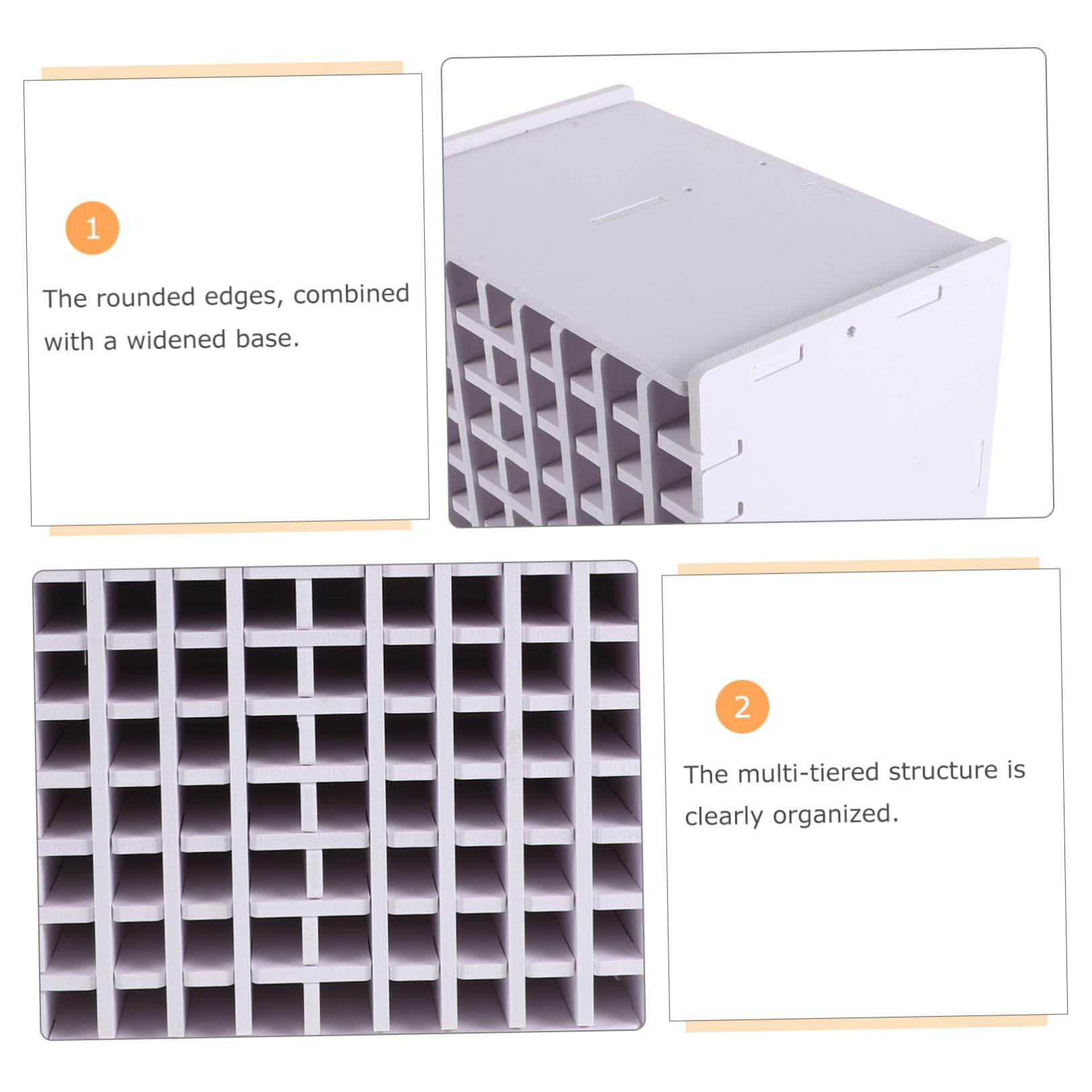 OSALADI Portapenne per Funzione Multifunzione Organizer da Scrivania per Asilo e Casa Supporto per Pennarelli e Materiale Scolastico in Resistente