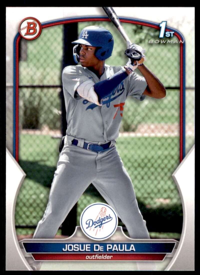 Amazon.com: 2023 Bowman Prospects #BP-111 Josue De Paula 1st