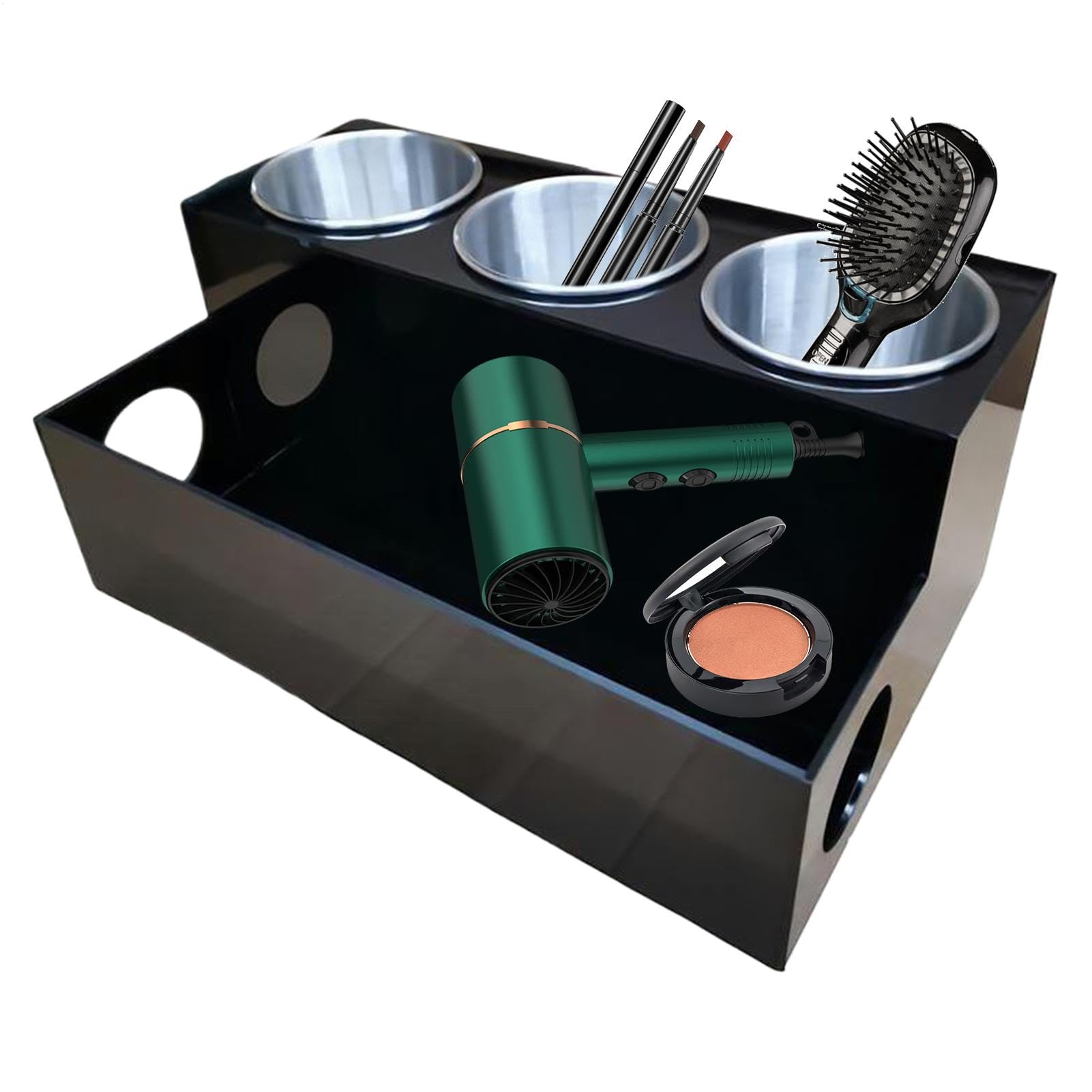 Organizer Per Capelli Portaoggetti Stabile Multifunzionale Pratico