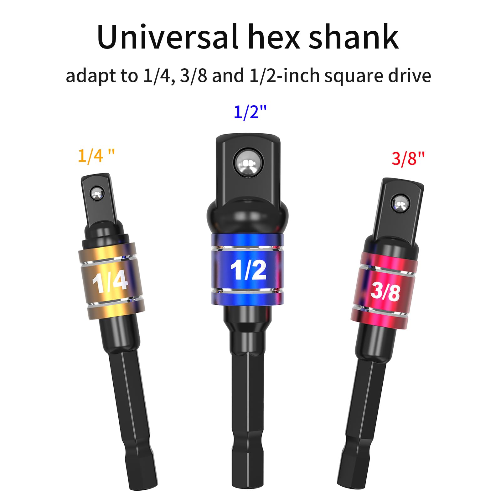 Snapklik.com : MAEXUS Impact Grade Driver Sockets Adapter Extension Set ...