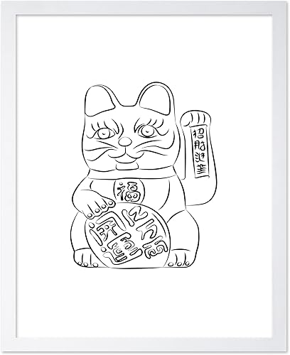 Miniatura 280 de Poster Master Póster de peonías – Estampado de flores retro – Ilustración floral – Ilustración en blanco y negro – Diseño de línea y abstracto –