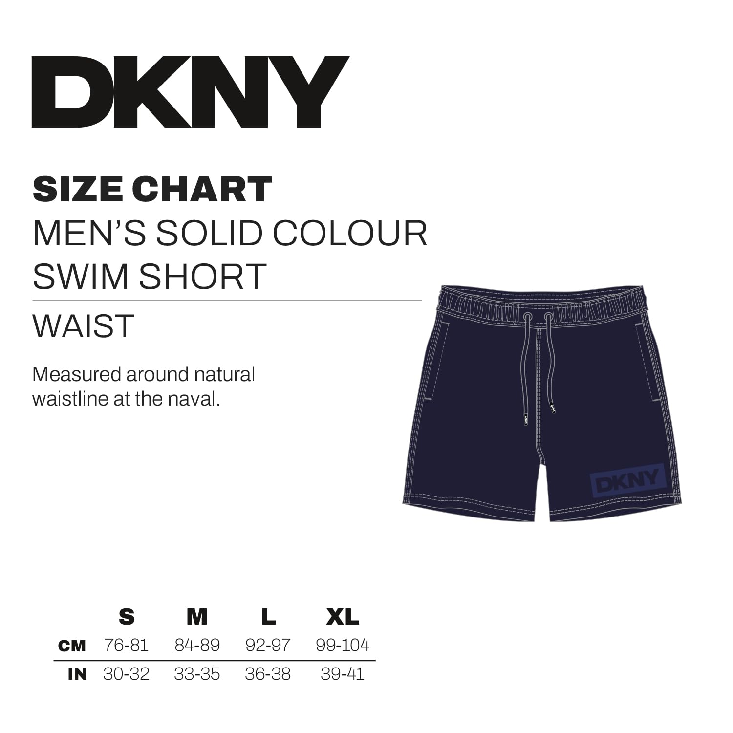 DKNY KOS Bañador para Hombre Hombre (Pack de 1)