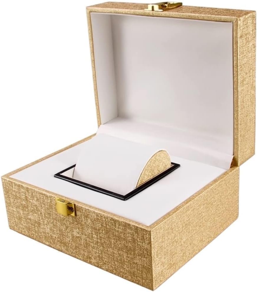 Boîte montre YZCIS en étui en cuir pour sublimer votre coiffeuse moderne