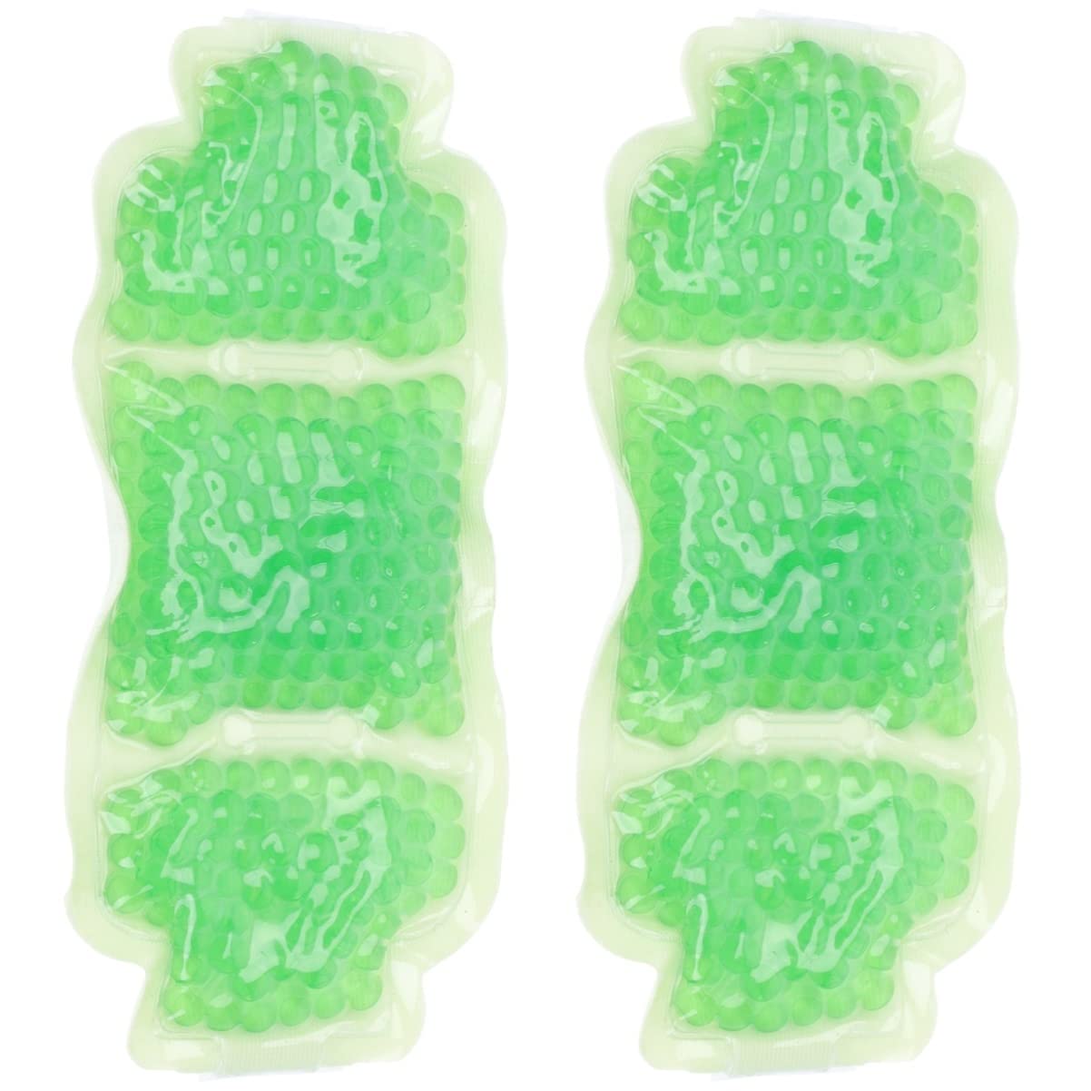 FRCOLOR 2pezzi Borsa Ghiaccio Gel Riutilizzabile Per Polso e Articolazioni Compressa Fredda Per Trattamento Lesioni e Gonfiore Fodera Resistente e Confortevole Per Contusioni e