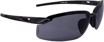 Crossfire ES5 Premium Safety Eyewear, Ultralight Frame and Adjustable Nosepiece