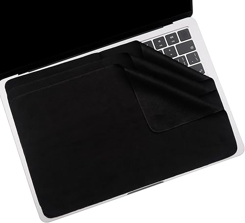 Miniatura 17 de Paquete de 2 paños de limpieza de microfibra para pantalla de MacBook Air/MacBook Pro de 15" y 16", protección contra marcas de teclado en pantalla