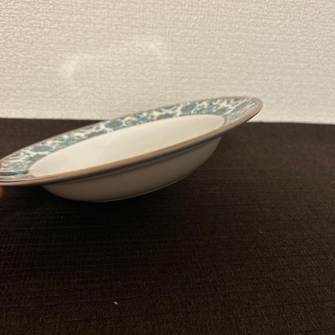 飾り皿 マイセン ブルーオーキッド 透かしプレート 24cm ピアッシング