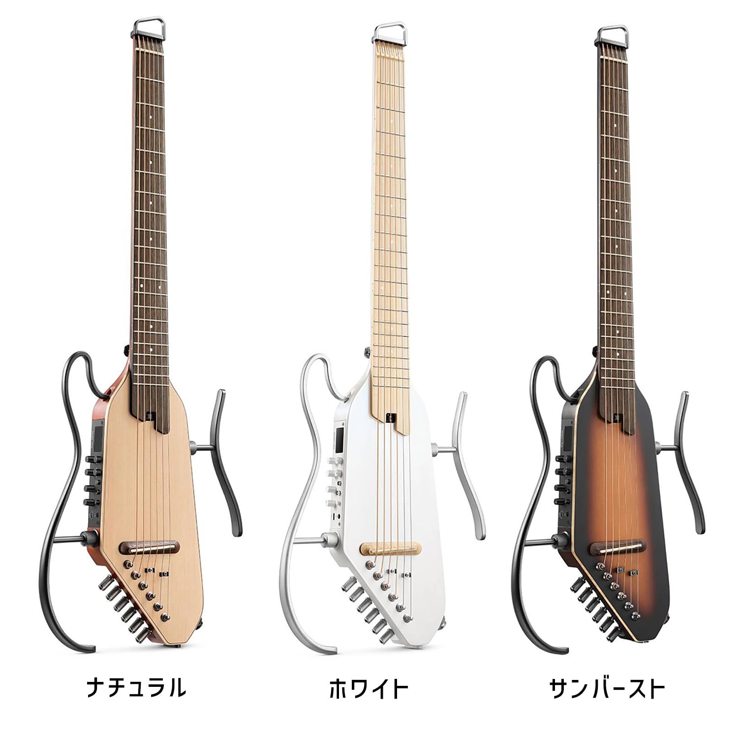 Amazon | Donner HUSH-I Pro ホワイト サイレントアコースティック