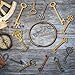 12PCS Hollow Barrel Skeleton Key, Hollow Skeleton Keys, Vintage Furniture, Vintage Locks, Decorations