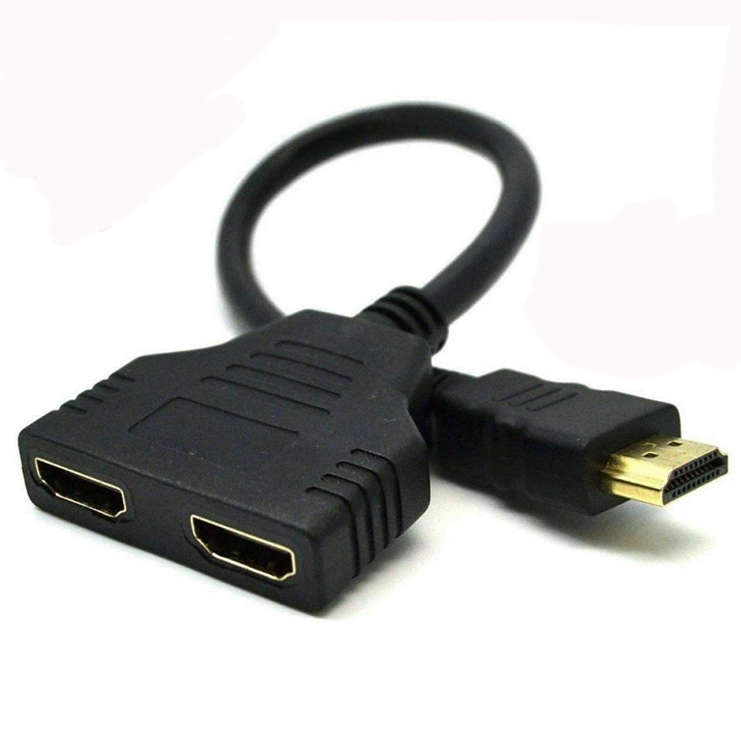 SKPM Hdmi Male To Dual Hdmi Female Hdmi Cable Compatible With Tv, Monitor, Laptop, Projector (Black) (B0BRQ795VZ) Amazon Price History, Amazon Price Tracker