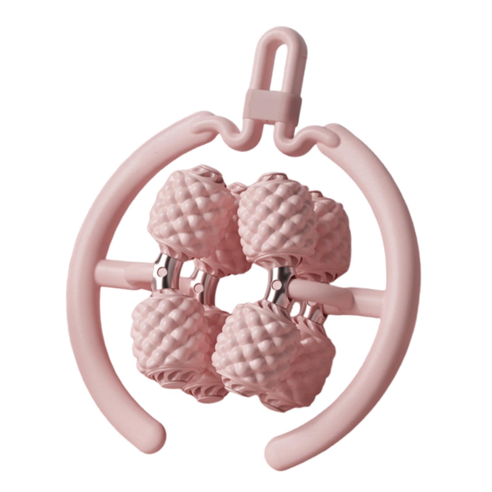 Harilla Rodillo de Masaje de piernas, Herramienta de Masaje para Cuello, pantorrillas, muñecas, antebrazos, Rodillo Muscular, Abrazadera Circular para