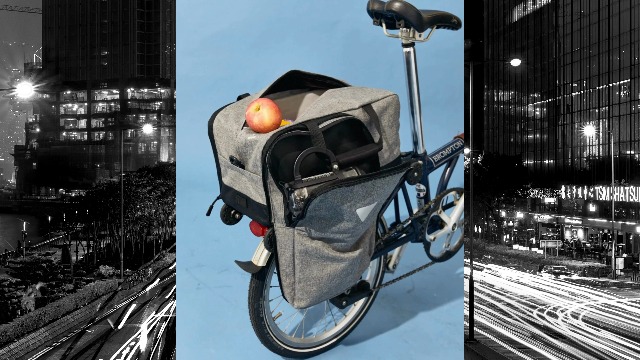 Amazon.com : Vincita Nash Bike Trunk Bag with Expandable Panniers