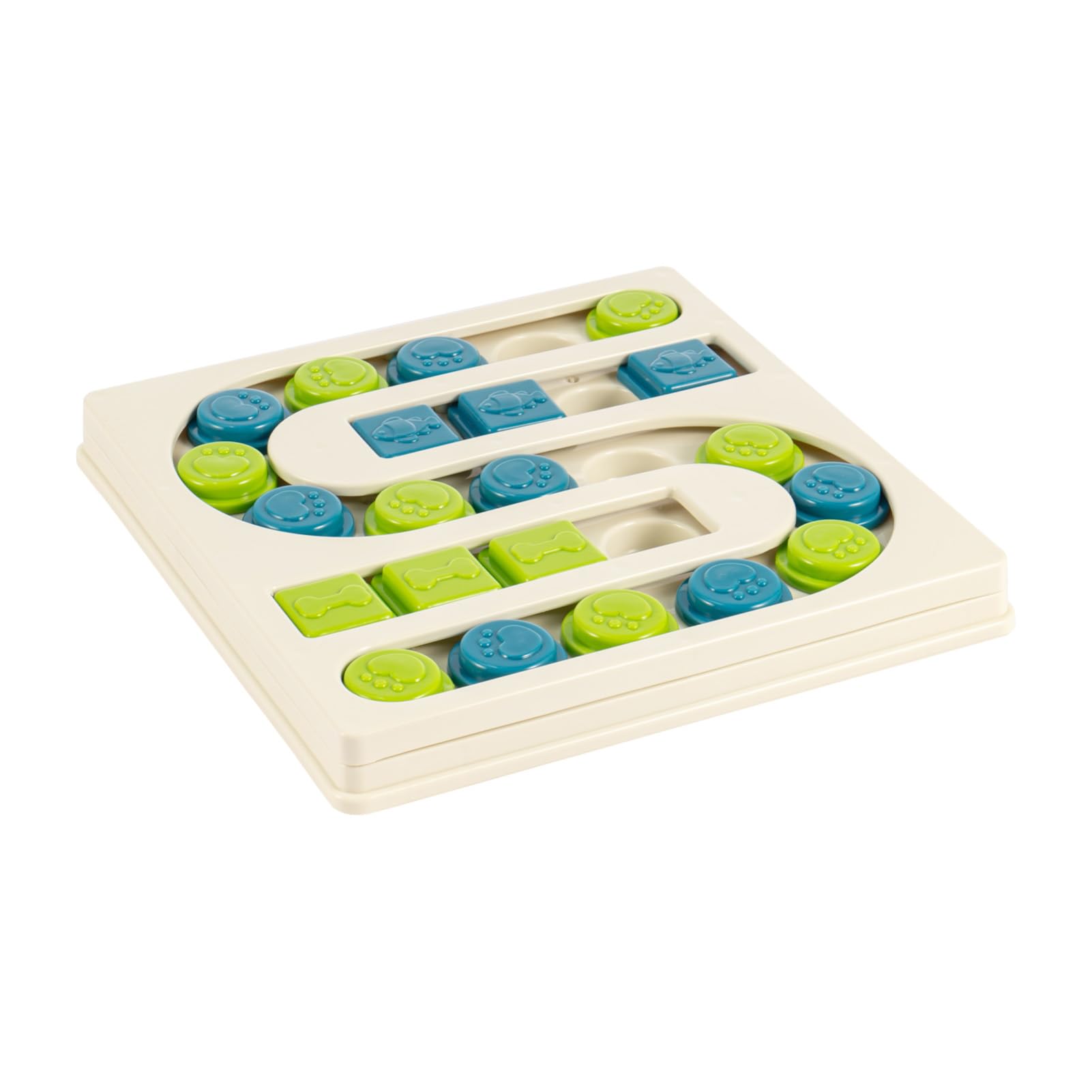 FERNVALE Dog Puzzle Toys Slow Feeder Interactive Dog Treat Dispenser Puzzle Feeder for Boredom Relief Non-Slip IQ Training Dog Enrichment Toys for Anxiety Mental Stimulation & Healthy Eating