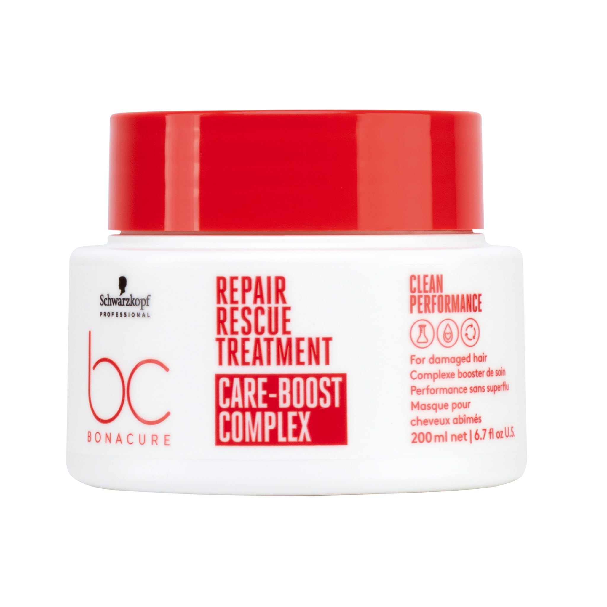 Schwarzkopf Professional Bonacure Peptide Repair Rescue Deep Conditioning Tretment Hair Mask | For Damaged Hair | 200ml