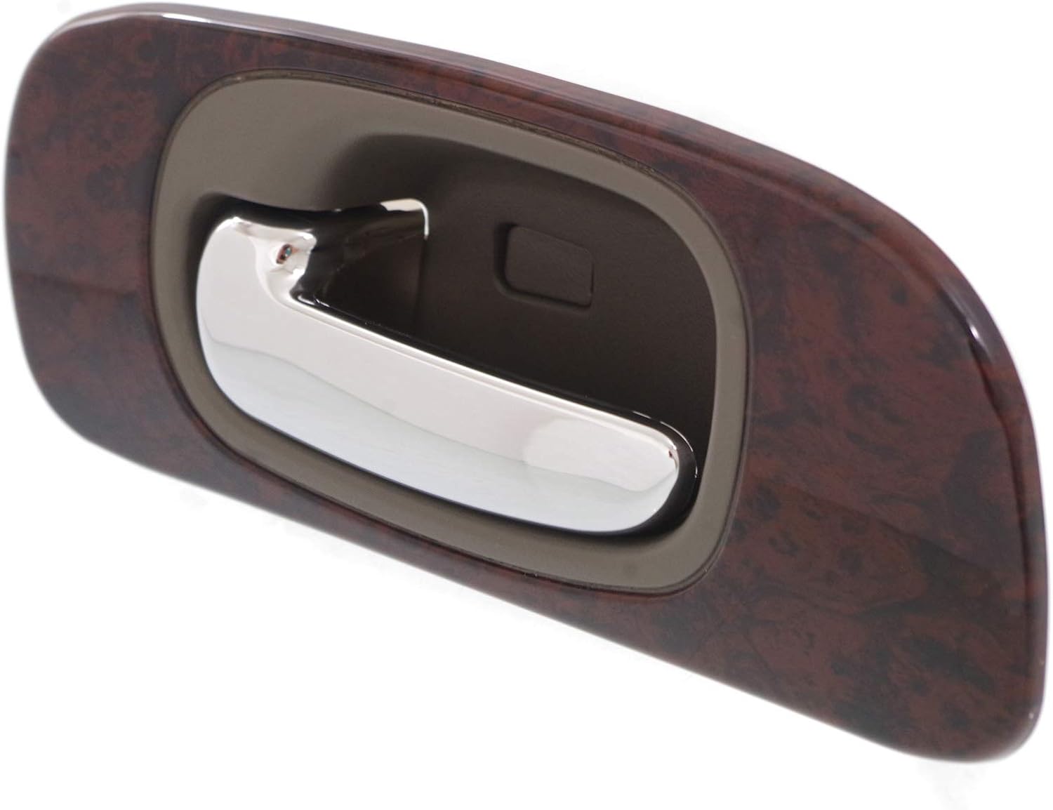 Garage-Pro Interior Door Handle Compatible with 1999-2004 Chrysler 300M, 1998-2004 Concorde & 1999-2001 LHS Sedan Rear, Driver Side Gray Bezel with Chrome Lever