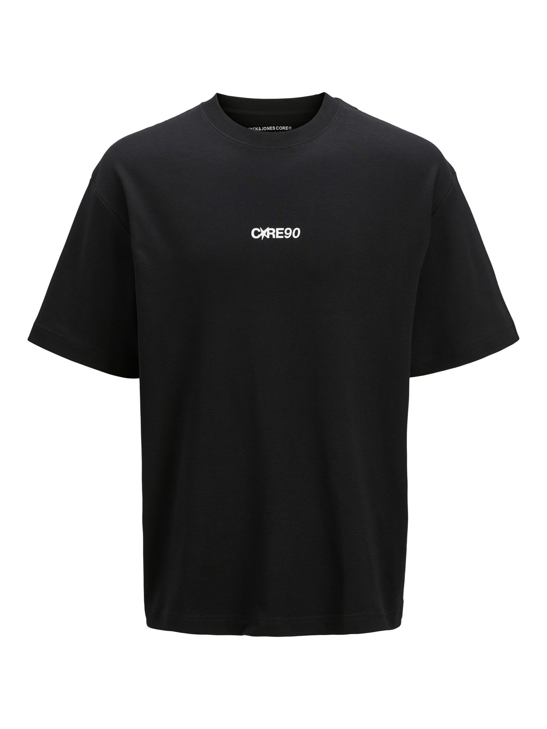 JACK & JONES Jcocnz Berlin Graphic T-Shirt, Black, M
