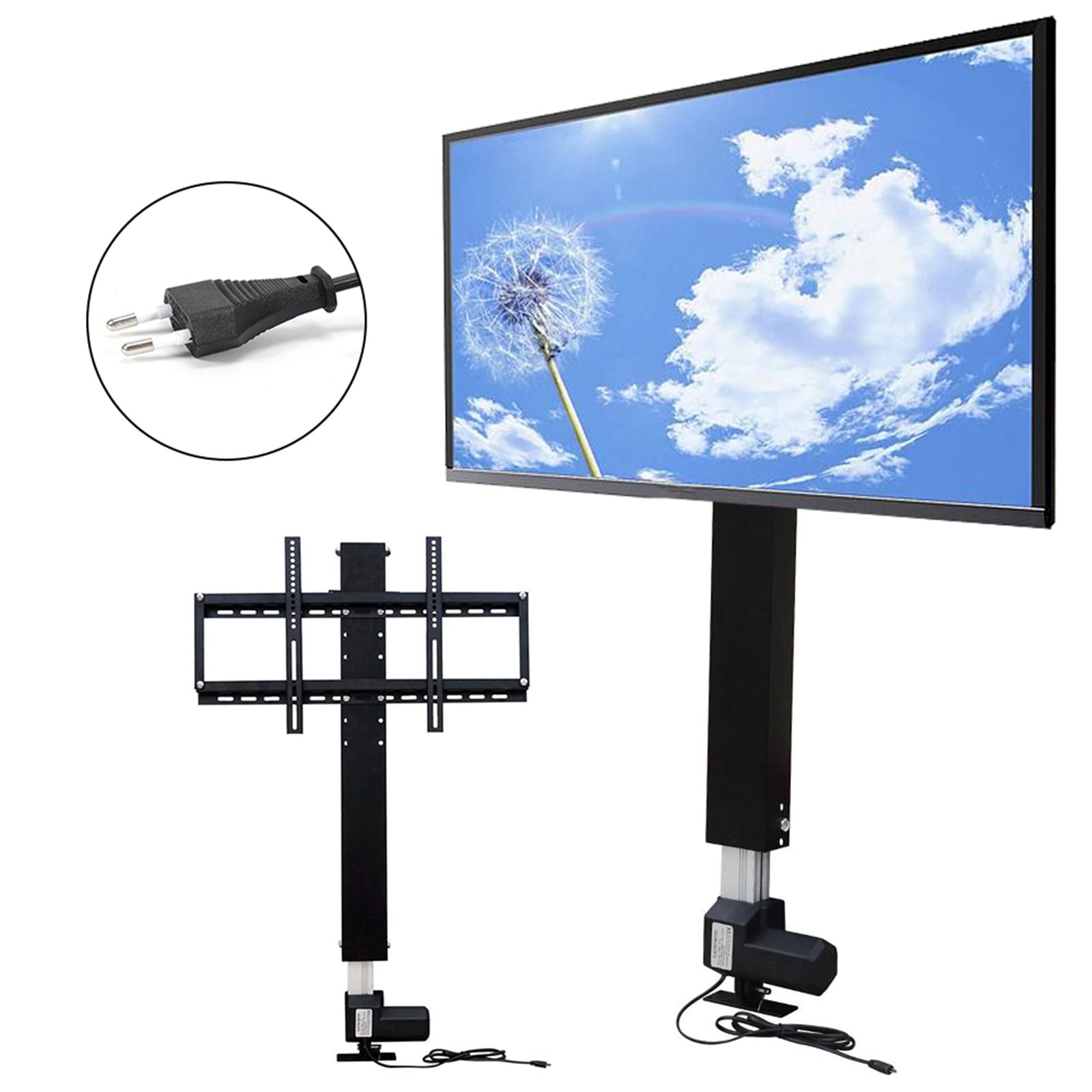 Soporte de TV eléctrico para TV de 26 a 57 pulgadas y mando a distancia (700 mm)