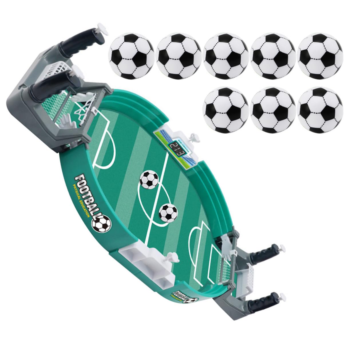 WHAMVOX 1Set Interactive Table Football Game Household Soccer for Fun Board Game to Enhance Focus and Motor Skills Includes Balls for Family Play