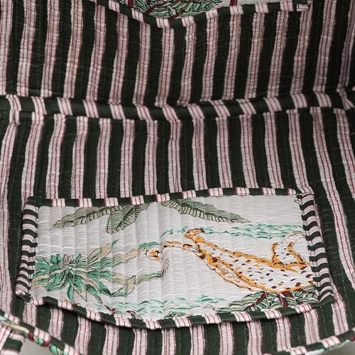 Bolsa Tote de Algodón Impresa para Mujer miniatura 4