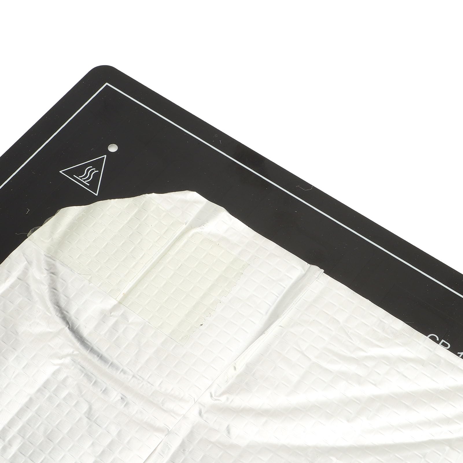 Placa de cama calefactora de aluminio para impresora 3D Plataforma calefactora de alto rendimiento Control de temperatura estable para CR10 ENDER3 TEVO 310x310 mm Pieza de a (12V)