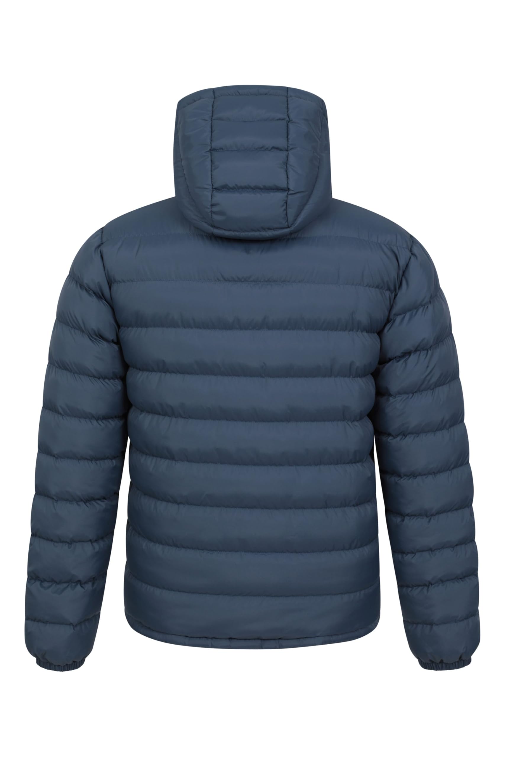 Mountain Warehouse Seasons Doudoune synthétique doublée de Fourrure pour Homme - Manteau Chaud et résistant à l'eau avec Poches latérales - pour l'automne, l'hiver