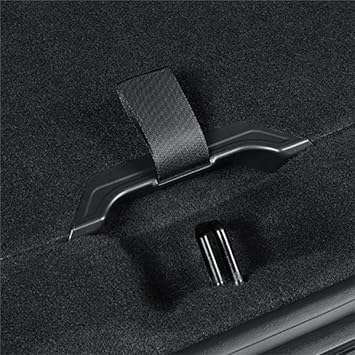 for Tesla Model Y Juniper 2025 Open Tail Box Cover Handle Rear Trunk Rope Draw String Pull Straps