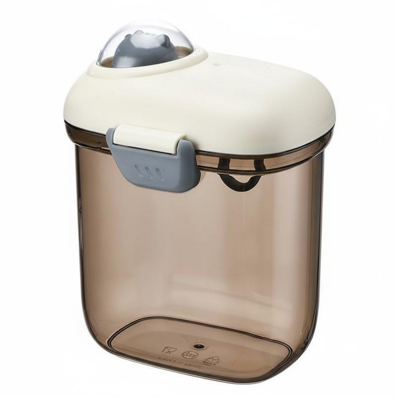 Airtight Milk Powder Box Leakproof Portable Powder Container Airtight Baby Milk Dispenser Easy to Clean for Parents, Gray, Large|Home & Garden | Kitchen Dining & Bar-image-12