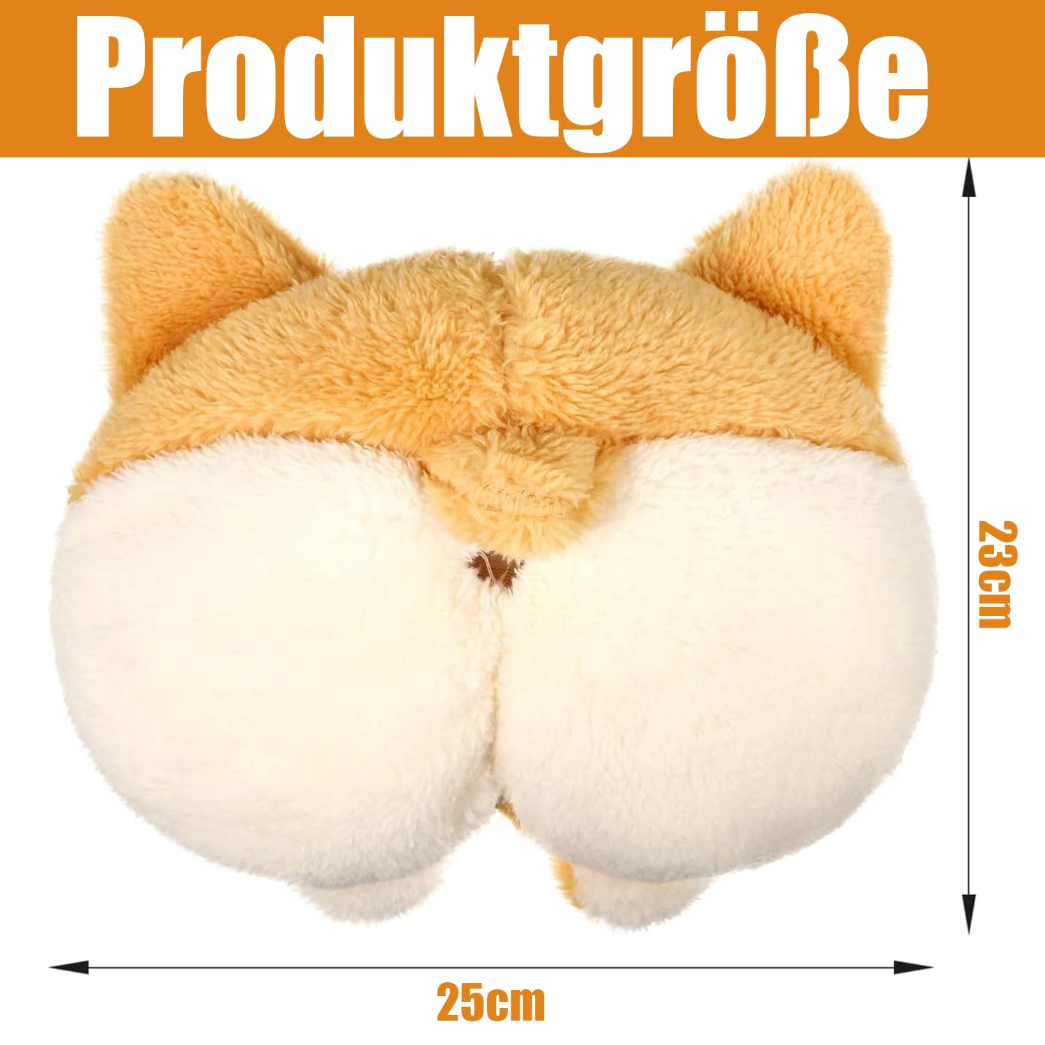 Pluszowy Dozownik Chusteczek Corgi Do Samochodu, Domu, Sypialni - Słodki, Zabawny Pojemnik Na Chusteczki Higieniczne