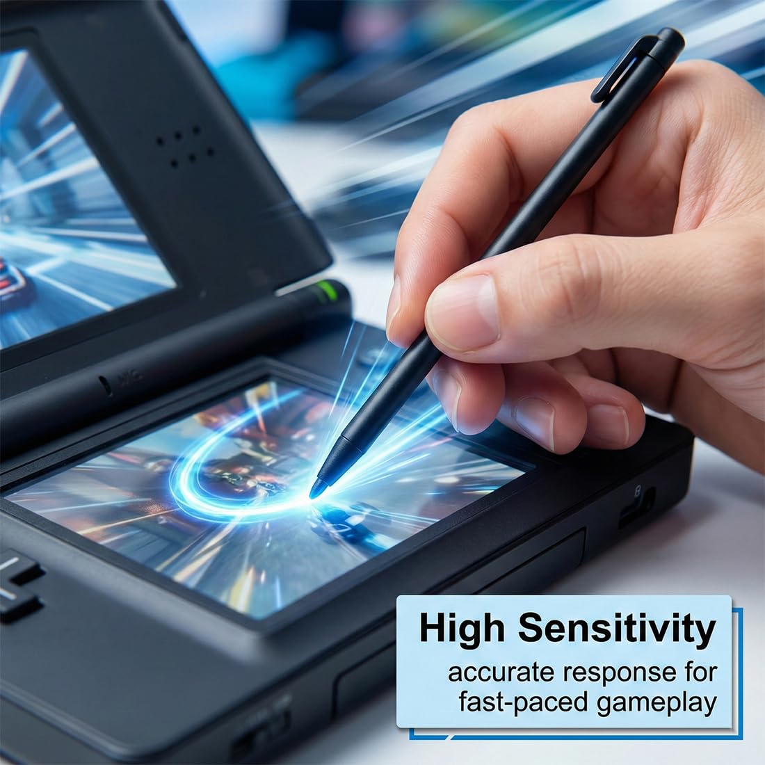 JYXNU 12Pezzi Penna Touch, Pennini per Touch Screen, penne per 3DS Lite, DSL, NDSL, pennino capacitivo ad alta precisione, durevoli e compatibili, per gaming Punta in Plastica per Precisione e Durata - 4