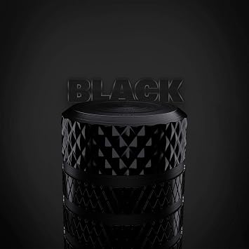 CKAuto Tire Valve Stem Caps, Aluminum Black, 4 pcs/Pack