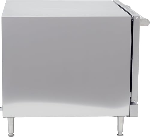 Miniatura 12 de Kratos Horno comercial, horno eléctrico de convección de encimera de tamaño medio, capacidad para cuatro bandejas de tamaño medio, 208/240 V