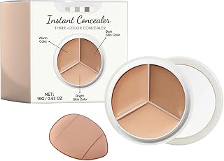 3 Color Concealer Palette Face Concealer Cream Full Coverage Makeup
