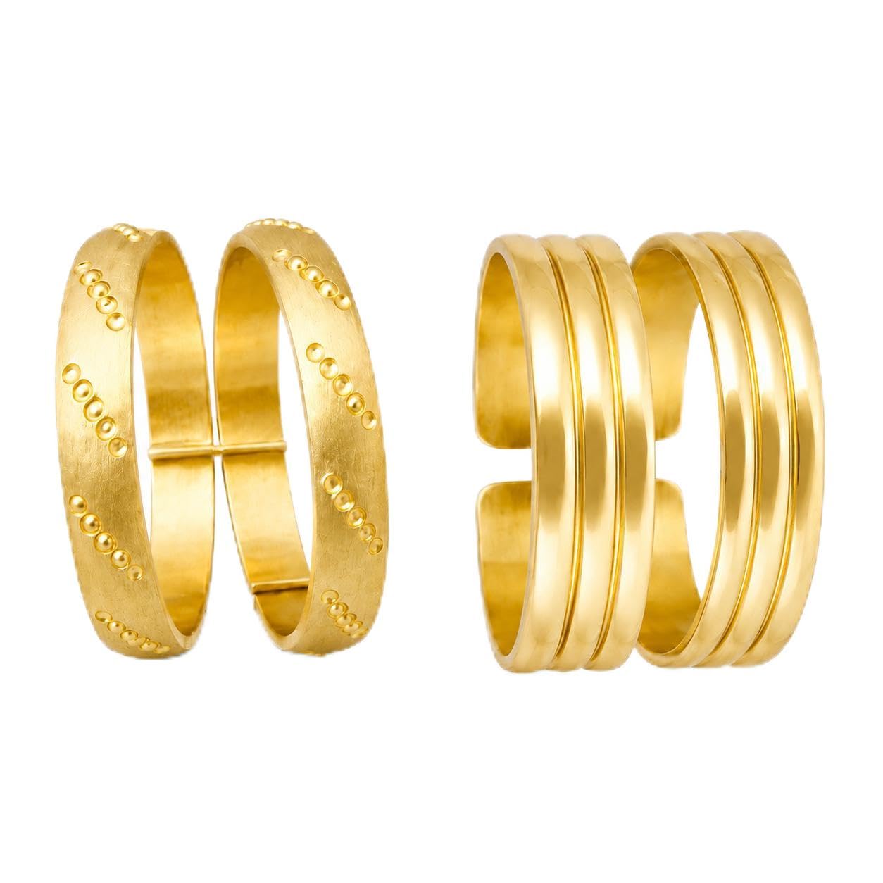 ISHANA FASHIONS Pure Impon Metti Toe Ring Combo Pair for Women | Traditional Gold Finish Adjustable Toe Rings Set for Daily Wear and Ethnic Styling-picture-27
