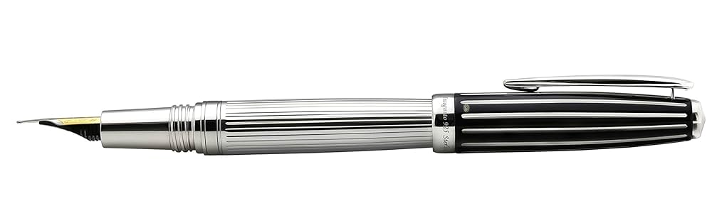 Xezo Incognito ソリッド925スターリングシルバー 万年筆 Amazon | Xezo Incognito ソリッド925スターリングシルバー