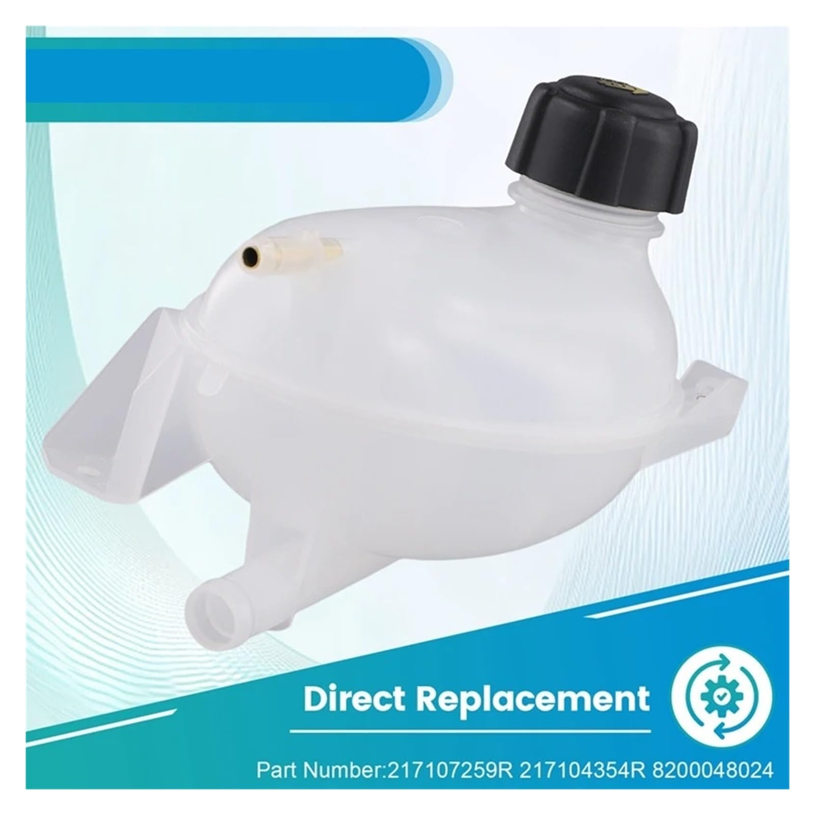 D'Expansion Vase Liquide Pour Clio MK4 Pour Captur Pour Duster MK1 MK2 217107259R 217104354R Vase D'expansion Liquide De Refroidissement Avec Bouchon