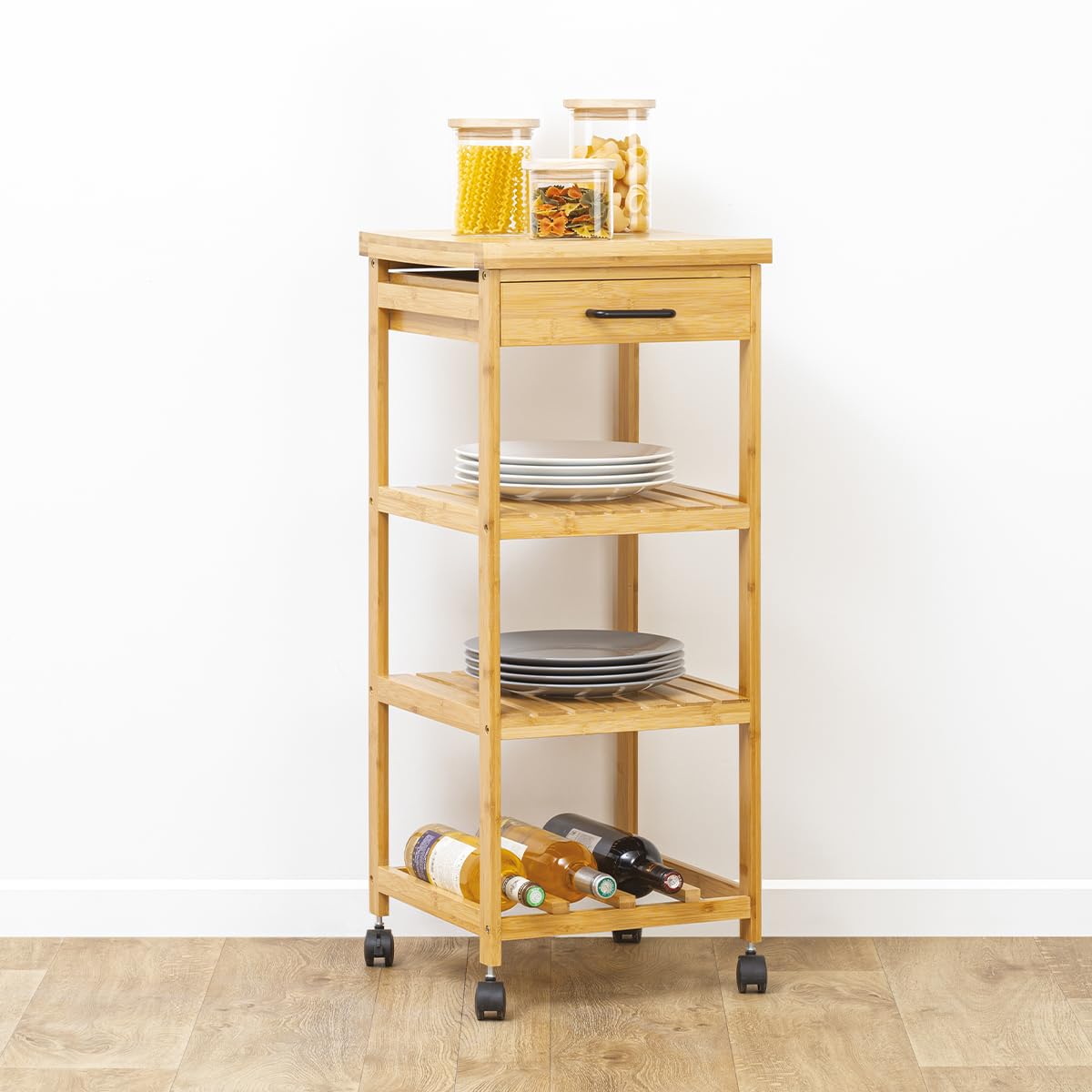 5 five simply smart 5five - credenza Media linha a 3 Livelli in bambù