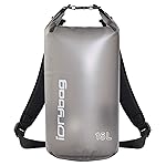 IDRYBAG Clear Dry Bag Waterproof 2L/5L/10L/15L/20L, Small Dry Sack Waterproof Bag for Kayaking