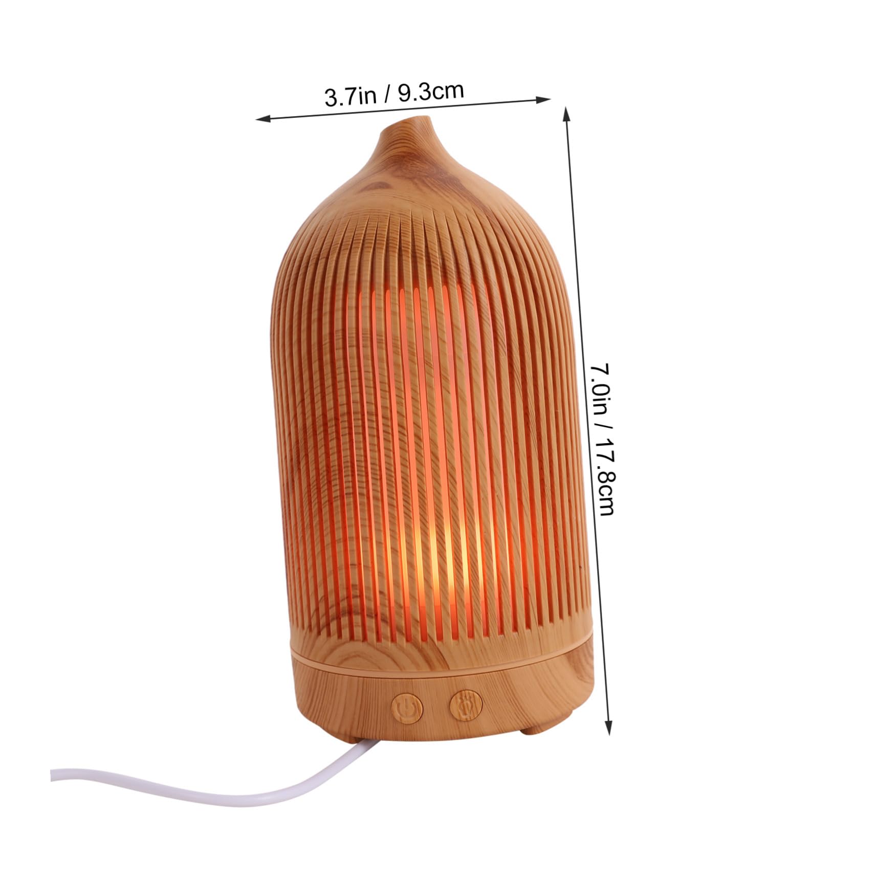 Difusor de Aroma USB 5v Mini Humidificador de Mesa Negro
