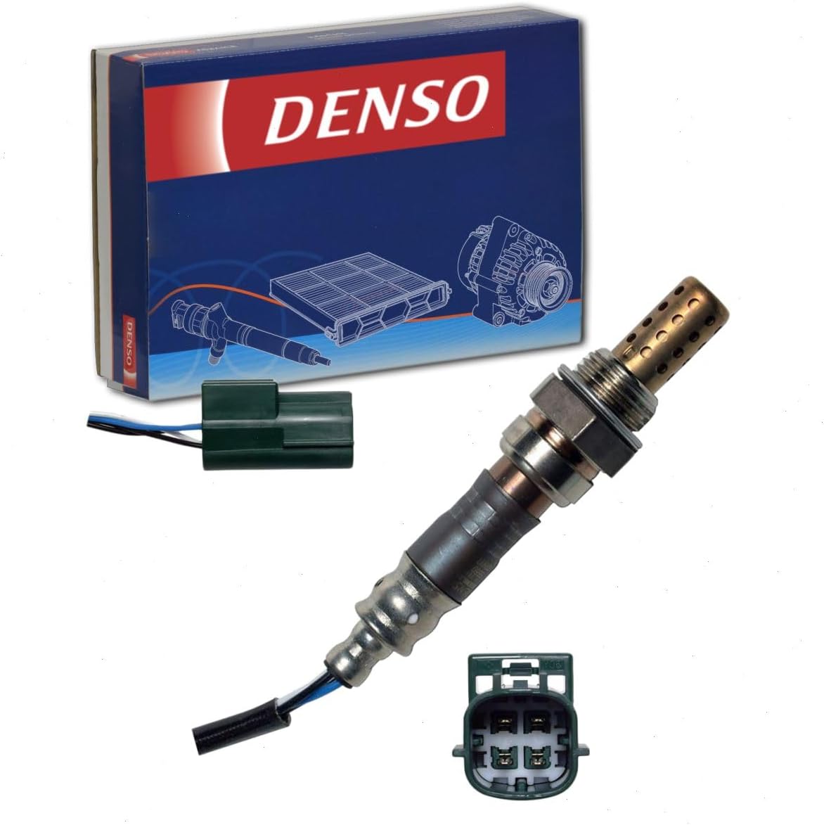 DENSO Downstream Oxygen Sensor Compatible with Nissan Altima 2.5L L4 2004-2006