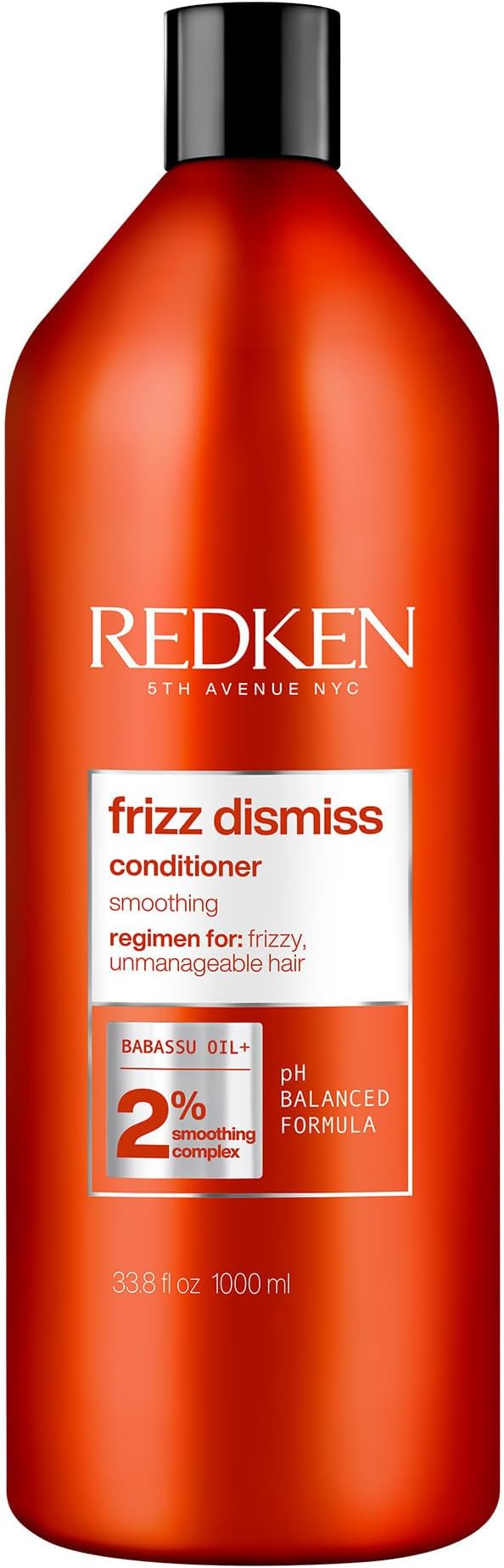 Frizz Dismiss Conditioner - Frizz Control for All Hair Types, Moisturizes & Smoothes, Enhances Shine, With Babassu Oil