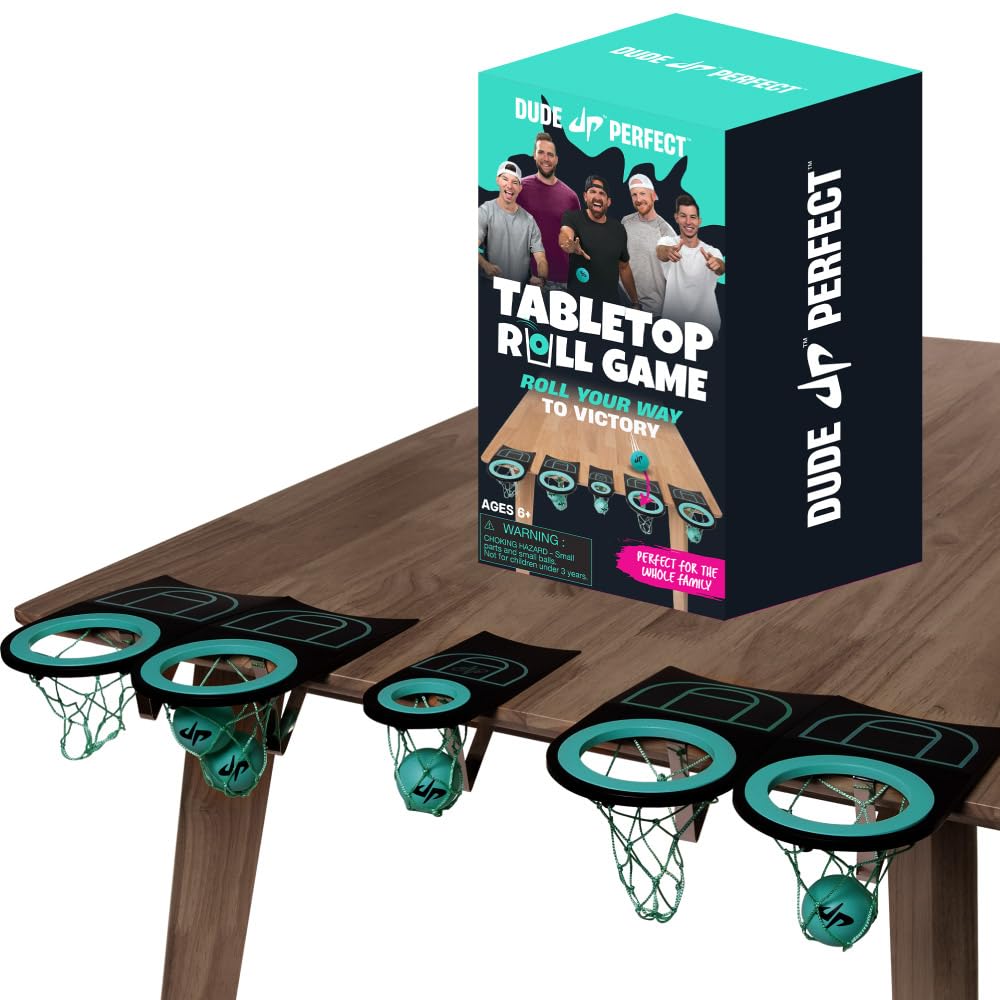 Tabletop Roll, a Target Toss Game, for Kids and Adults, Great for Family and Friend Game Night, Perfect for a Gift and Parties, Ages 6+