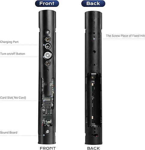 Miniatura 3 de Actualización RGB3.0 16 fuentes de sonido, núcleo interior, kit de electrónica de sable de luz, kit de sonido, kit de control de movimiento de