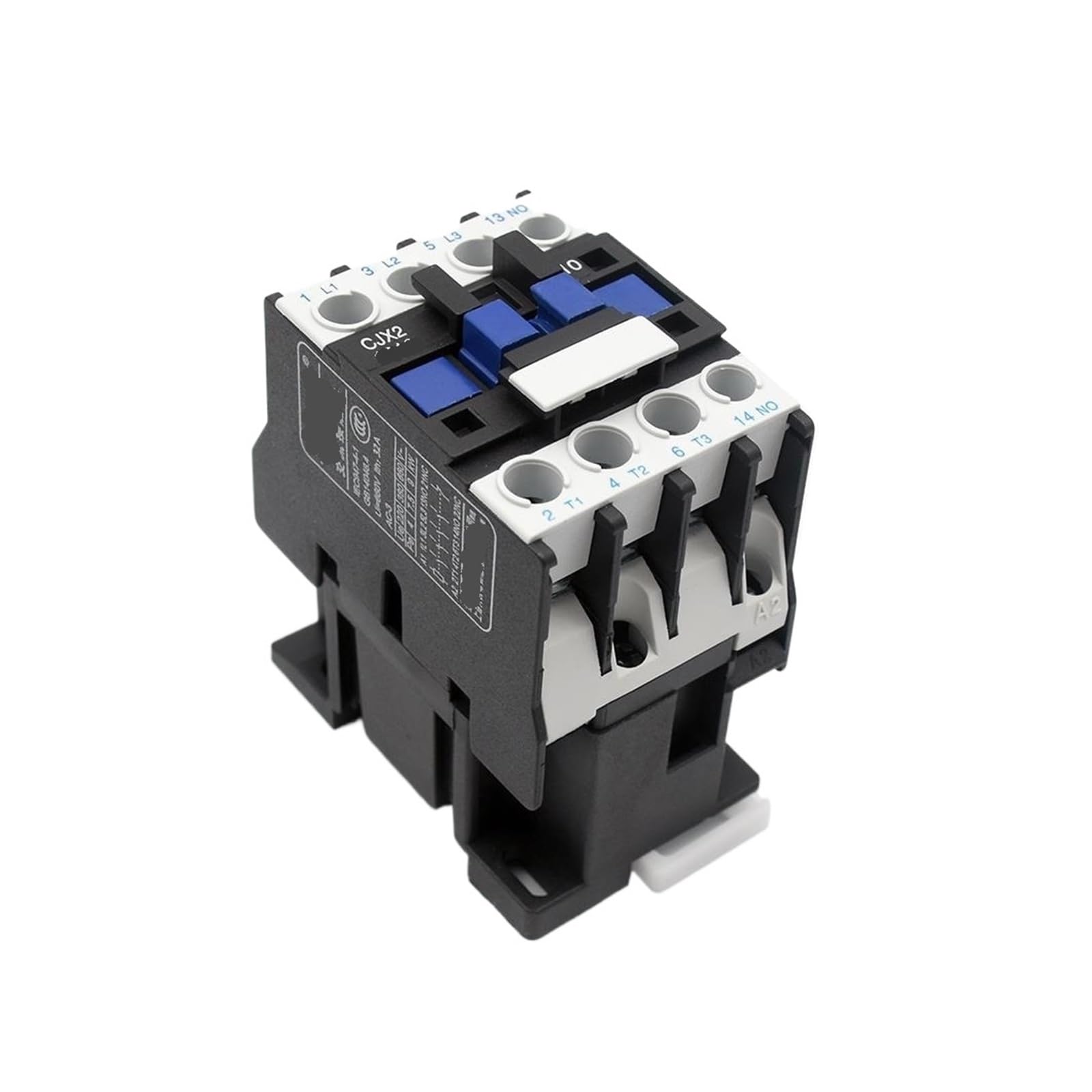 Contacteur AC 18A 3P+1NC CJX2-1801 bobine 24V pour rail DIN