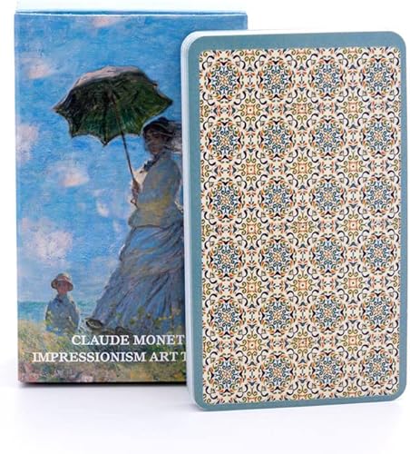 Miniatura 5 de Atesswy Claude Monet Impresionismo Art Tarot Deck - 78 cartas de tarot con guía
