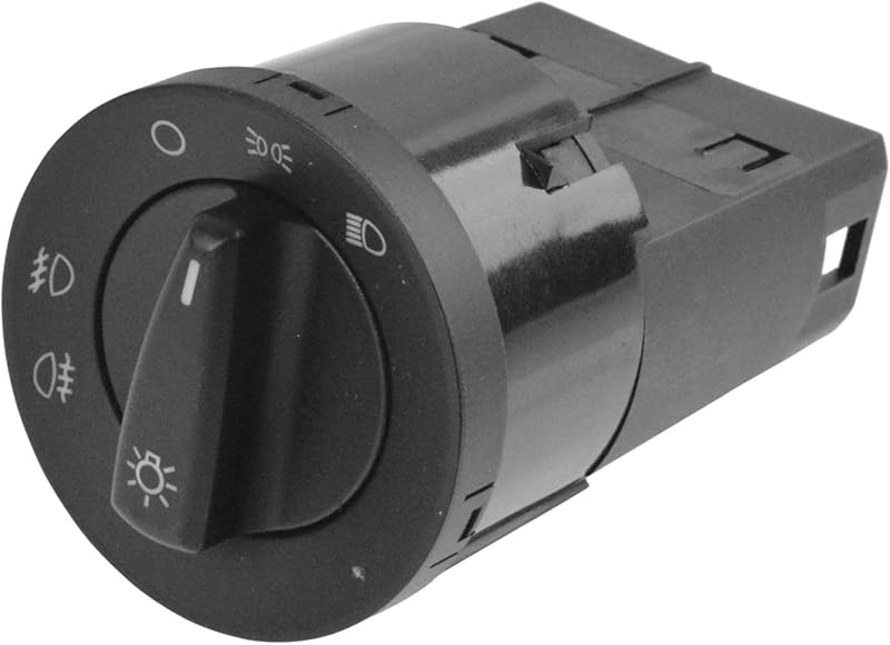 Interruptor do farol AM Autoparts 1C0941531A para Volkswagen Beetle, Golf, Jetta e Passat
