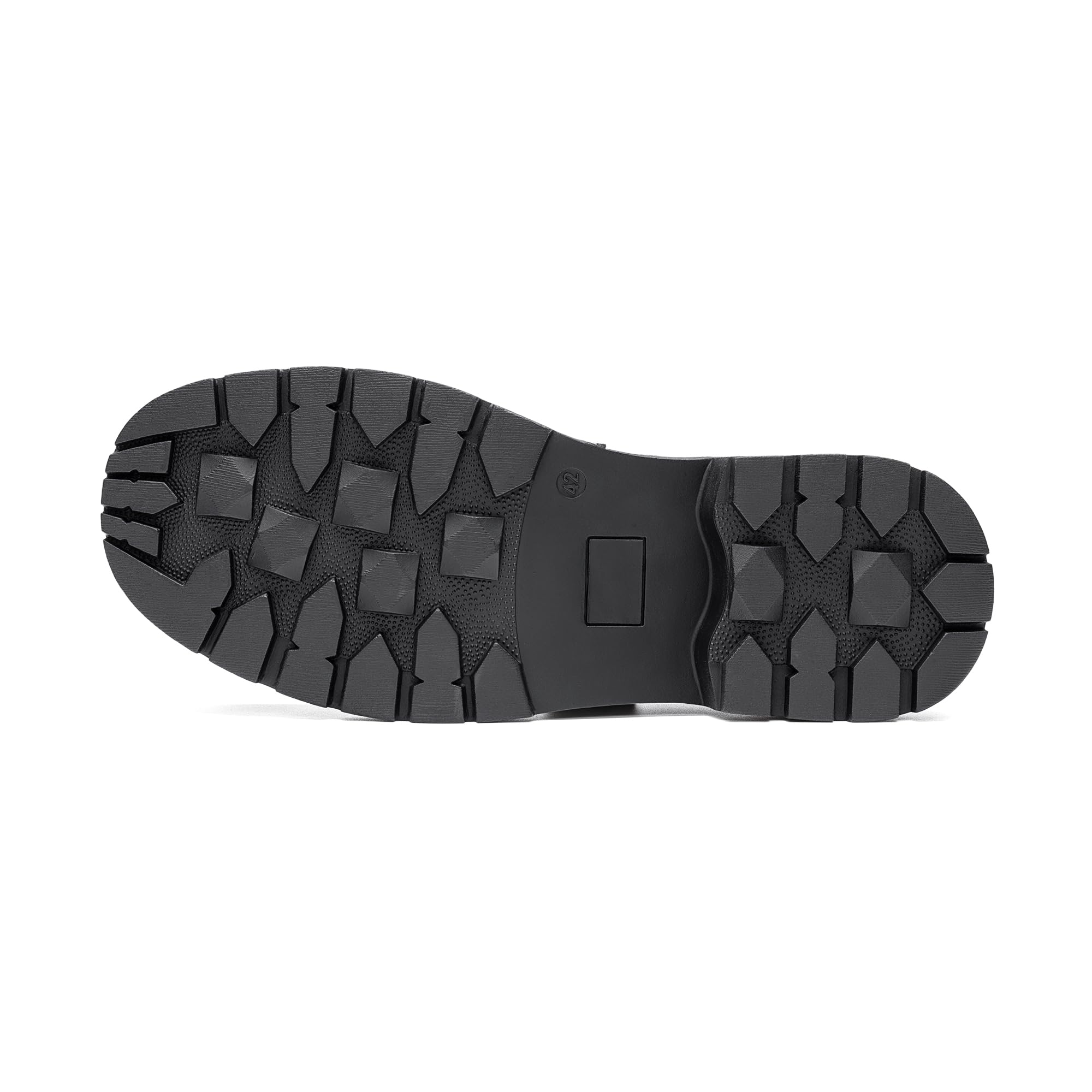 Bruno Marc Scarpe Oxford Eleganti con Lacci Uomo - Ideali per Ufficio, Cerimonia e Abiti Formali, Suola Spessa e Comfort